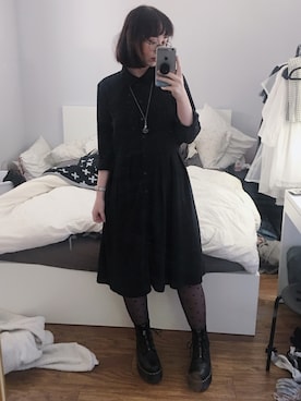 「Target（ターゲット）のアイテム（ワンピース/ドレス）」を使った、🥀さん（レディース・170cm）の夏コーディネート