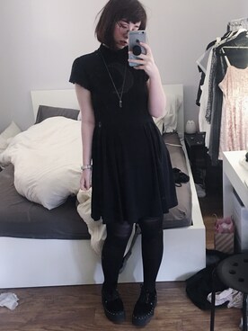 「T.U.K（ティーユーケー）のアイテム」を使った、🥀さん（レディース・170cm）の夏コーディネート