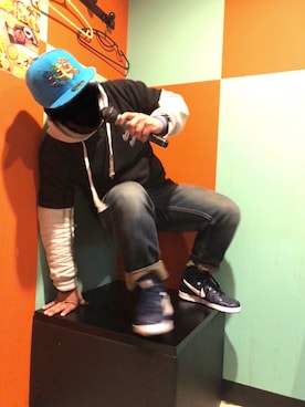 「SANTA CRUZ（サンタクルーズ）のアイテム（帽子）」を使った、あゆむんさん（メンズ・172cm）の春コーディネート