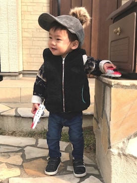 はる☆さん（キッズ・80cm）の冬コーディネート