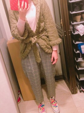 ぱんけきさん（レディース・168cm）の秋コーディネート