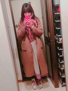 ぱんけきさん（レディース・168cm）の冬コーディネート