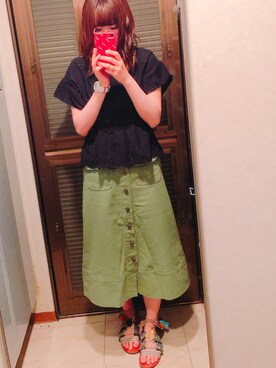 ぱんけきさん（レディース・168cm）の夏コーディネート