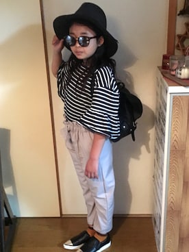 ・×・4姉妹さん(キッズ・132cm)の春コーディネート