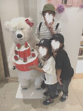 ・×・4姉妹さん（キッズ・138cm）の秋コーディネート