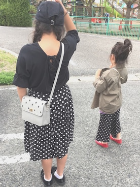 ・×・4姉妹さん(キッズ・132cm)の春コーディネート