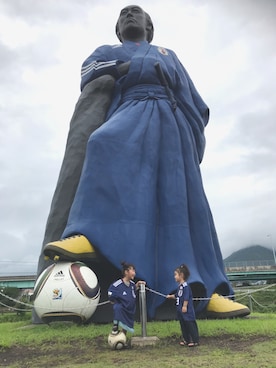 「サッカー」｜・×・4姉妹さん（キッズ・120cm）の夏コーディネート