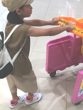 ・×・4姉妹さん（キッズ・120cm）の夏コーディネート