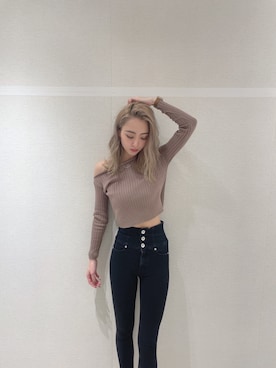 yumikoさん（レディース・170cm）の冬コーディネート