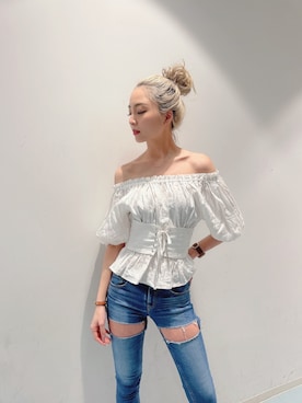 yumikoさん（レディース・170cm）の春コーディネート