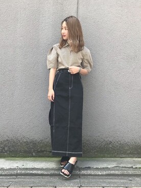 nonaka misakiさん（レディース・157cm）の夏コーディネート