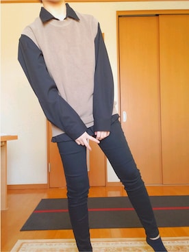 ももたろうさん（レディース・158cm）の冬コーディネート
