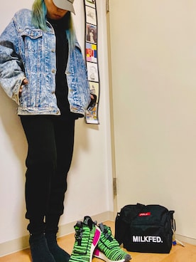 志緒莉＄さん（レディース・154cm）の秋コーディネート