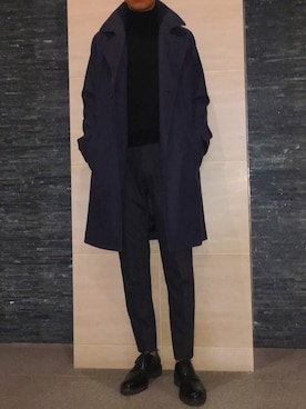 「A.P.C.（アーペーセー）のアイテム（テーラードジャケット）」を使った、ふくたろうさん（メンズ・175cm）の春コーディネート