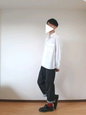 「シンプルおしゃれが好き」｜とんすけさん（メンズ・181cm）の秋コーディネート