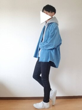 とんすけさん（メンズ・181cm）の秋コーディネート