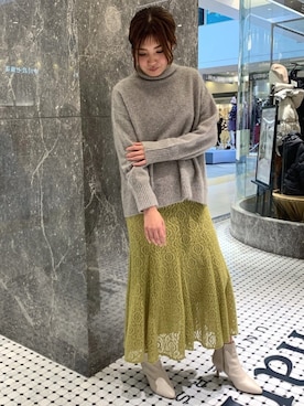 「LEINER（レイナー）のアイテム」を使った、nano・universe ラゾーナ川崎プラザ Womensさん（レディース・162cm）の秋コーディネート