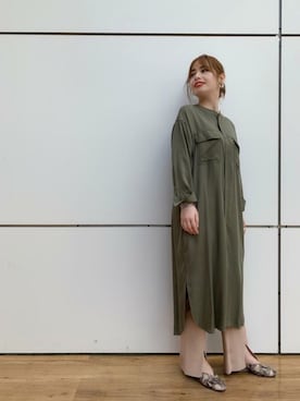 「ROPE' PICNIC（ロペピクニック）のアイテム（その他パンツ）」を使った、ROPE' PICNIC onlineさん（レディース・158cm）の春コーディネート