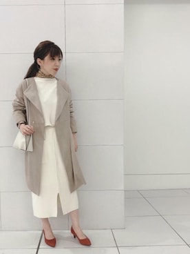 「きれいめコーディネート」｜ROPE' PICNIC onlineさん（レディース・160cm）の春コーディネート