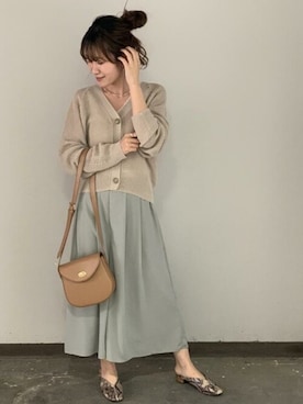 「スカーチョ」｜ROPE' PICNIC onlineさん（レディース・158cm）の春コーディネート