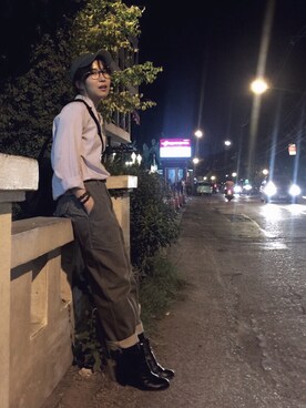 「fall style」｜Sedam Naさん（レディース・160cm）の秋コーディネート