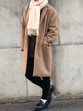 ぴぴさん（メンズ・165cm）の冬コーディネート