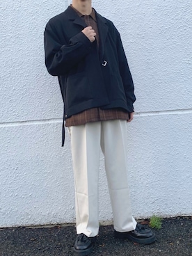 「タイロッケン」｜ぴぴさん（メンズ・165cm）の冬コーディネート