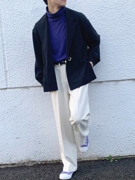 「Chillfar（チルファー）のアイテム」を使った、ぴぴさん（メンズ・165cm）の冬コーディネート