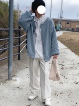 「Chillfar（チルファー）のアイテム」を使った、ぴぴさん（メンズ・165cm）の冬コーディネート