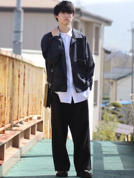 ぴぴさん（メンズ・165cm）の春コーディネート