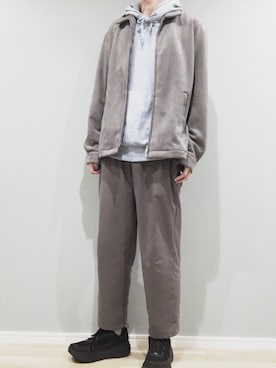 「417 EDIFICE（フォーワンセブンエディフィス）のアイテム（ブルゾン）」を使った、がーしーさん（メンズ・176cm）の春コーディネート