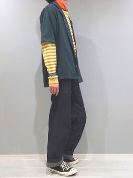 がーしーさん（メンズ・176cm）の春コーディネート