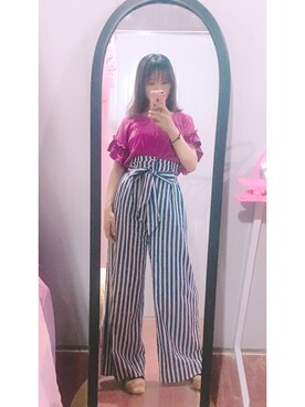 夏天夏天的我さん(レディース・159cm)の夏コーディネート