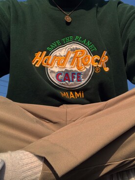 Tsu.さんの（Hard Rock Cafe | ハードロックカフェ）を使ったコーディネート