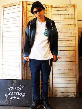 「Burnout」｜MOREGAUCHE2KAZUYAさん（メンズ・169cm）の秋コーディネート