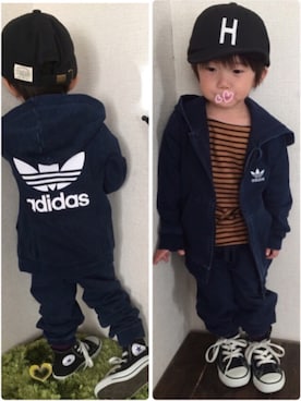 JINさん(キッズ・80cm)の冬コーディネート
