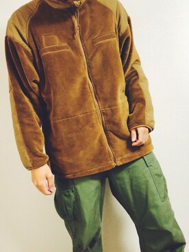 「M-65」｜「アイテム（その他アウター）」を使った、yummyさん（メンズ・170cm）の秋コーディネート