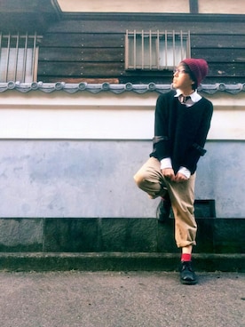 なめ彦部長さんのコーディネート