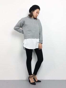 chiharuさん（レディース・160cm）の冬コーディネート