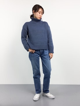 「Fred Segal（フレッドシーガル）のアイテム」を使った、chiharuさん（レディース・160cm）の冬コーディネート