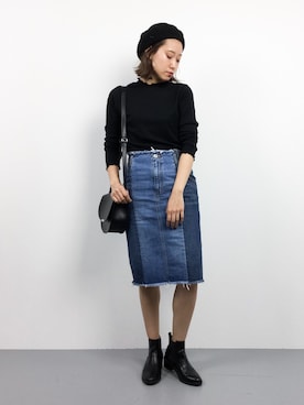 chiharuさん（レディース・160cm）の冬コーディネート