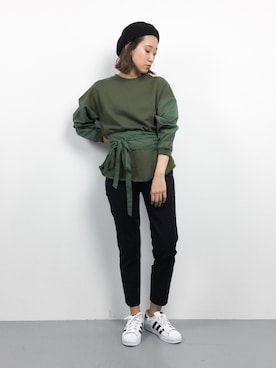 chiharuさん（レディース・160cm）の冬コーディネート