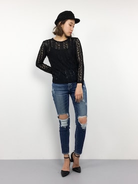 chiharuさん（レディース・160cm）の冬コーディネート