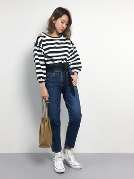 chiharuさん（レディース・160cm）の春コーディネート