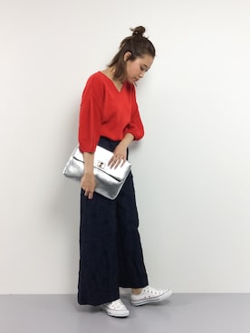 chiharuさん（レディース・160cm）の春コーディネート