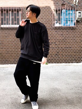 「SKKONE（スコーネ）のアイテム」を使った、Alphashotさん（メンズ・178cm）の秋コーディネート