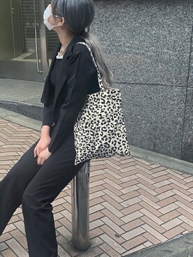 「HOTPING（ホッピン）のアイテム（ジャケット/アウター）」を使った、SAKIさん（レディース・170cm）の夏コーディネート