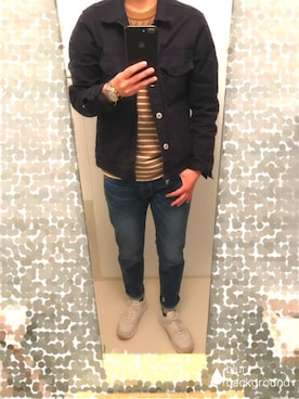 うっちゃるさん（メンズ・162cm）の春コーディネート