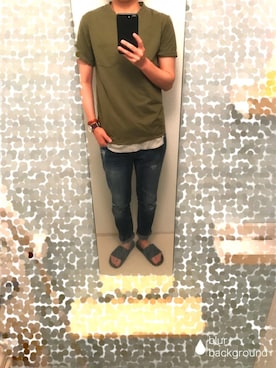 うっちゃるさん（メンズ・162cm）の夏コーディネート