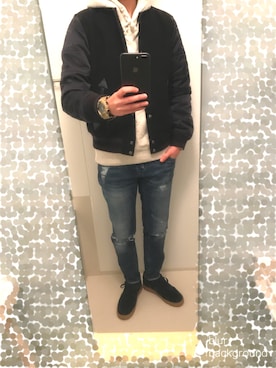 うっちゃるさん（メンズ・162cm）の秋コーディネート